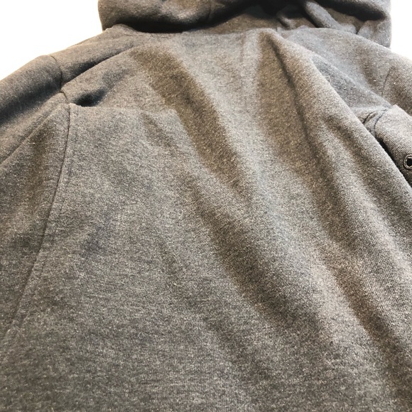 Burton Full Zip Hoodie Men’s Small Grey & Gold - Picture 11 of 13